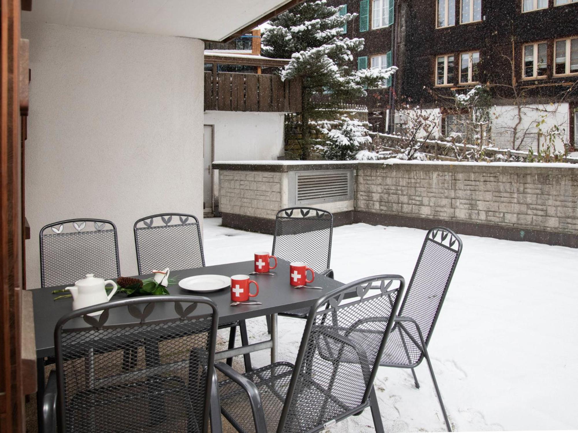 Apartment Chalet Abendrot Apartments-29 By Interhome 格林德瓦 外观 照片